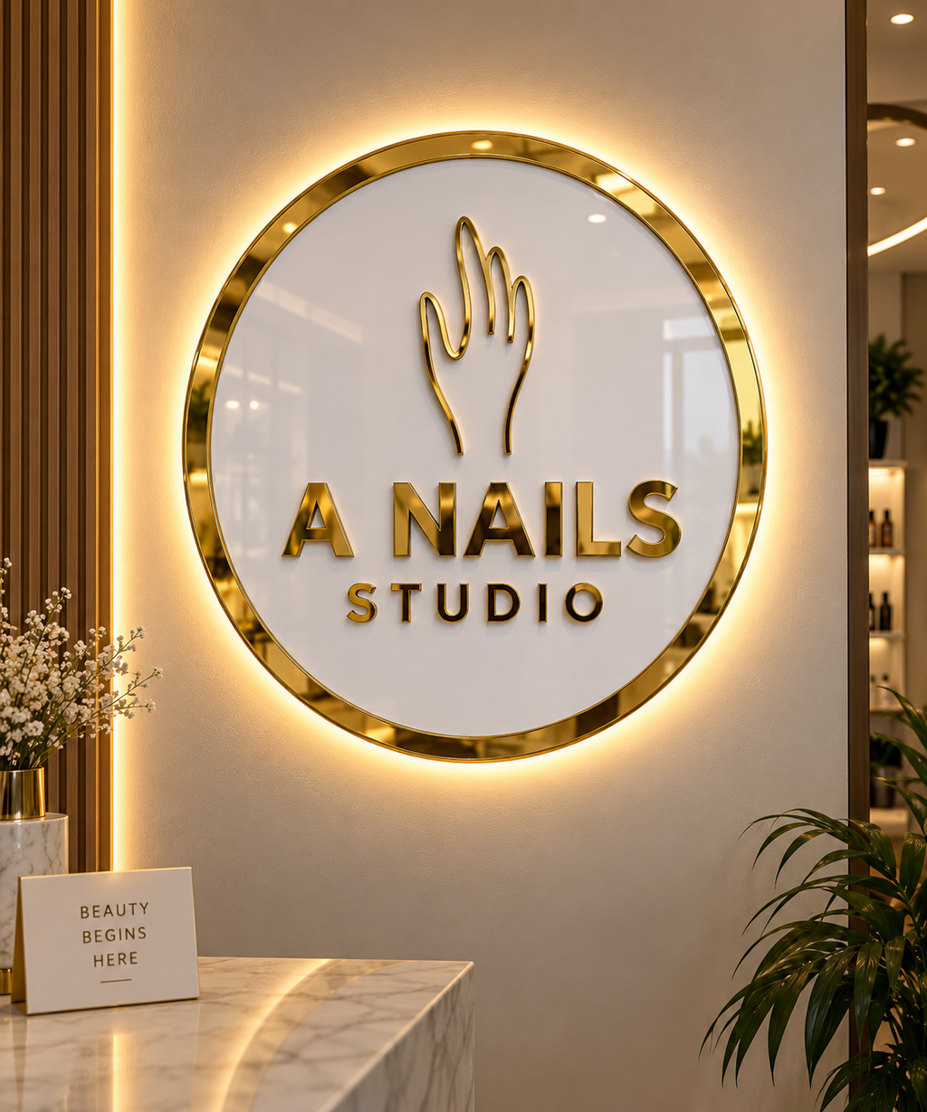 Premium 3D Layered Acrylic Logo