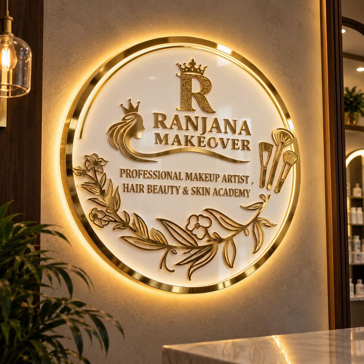 Premium Boutique Acrylic Logo
