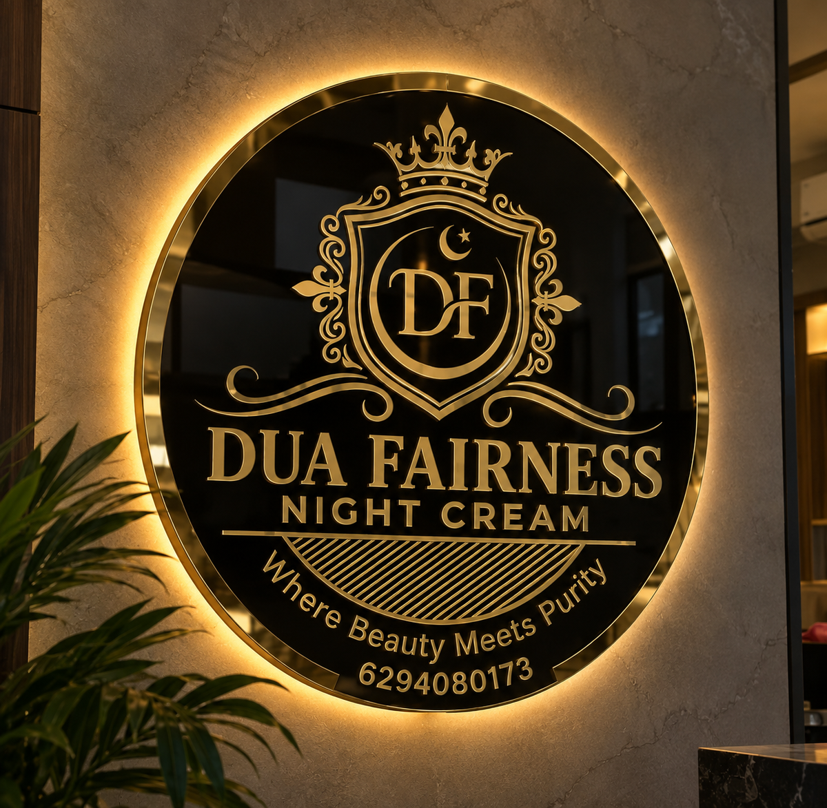 Premium Cafe Acrylic Logo
