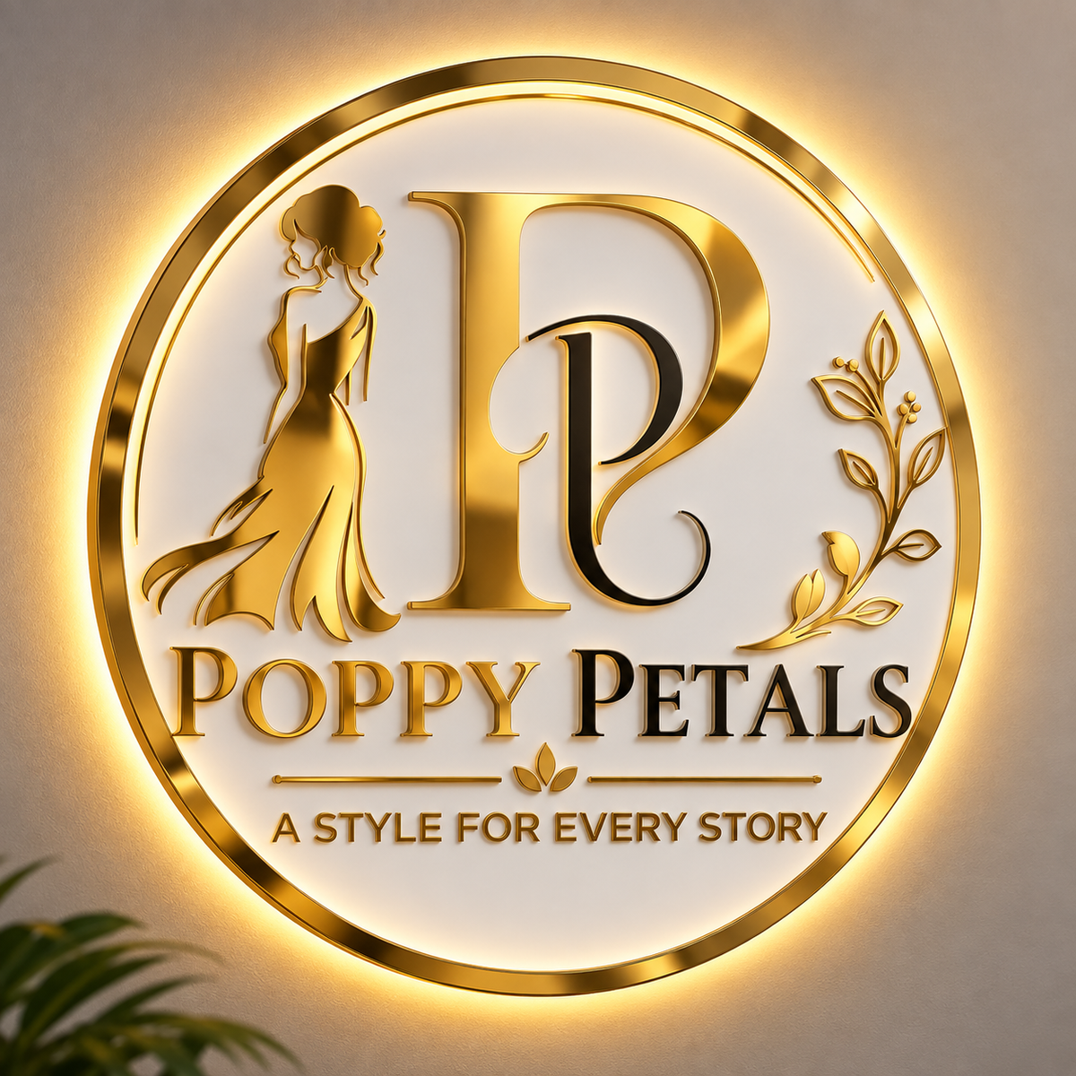 Premium Restaurant Acrylic Logo