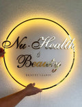 Premium Golden Acrylic Name Plate